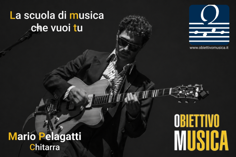 Obiettivo Musica - Scuola di musica a Milano | Mario Pelagatti docente di chitarra moderna e presidente