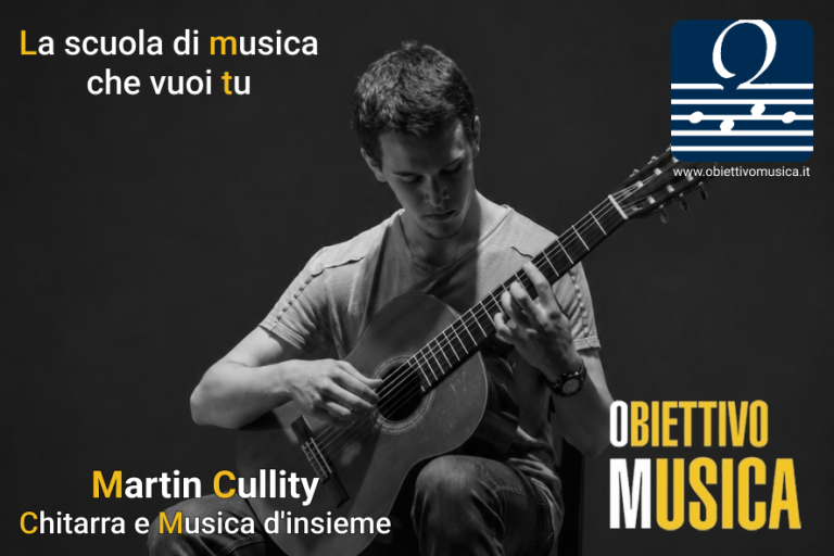 Obiettivo Musica - Scuola di musica a Milano | Martin Cullity docente di chitarra classica e moderna