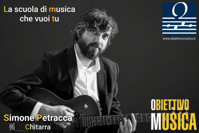Obiettivo Musica - Scuola di musica a Milano | Simone Petracca docente di chitarra jazz e direttore didattico